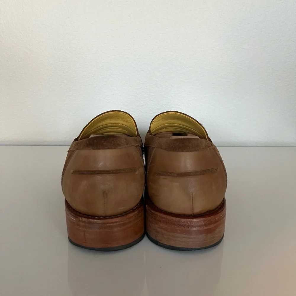 3Sixteen & Blackstock & Weber Suede Men's Loafers - Picture 6 of 11
